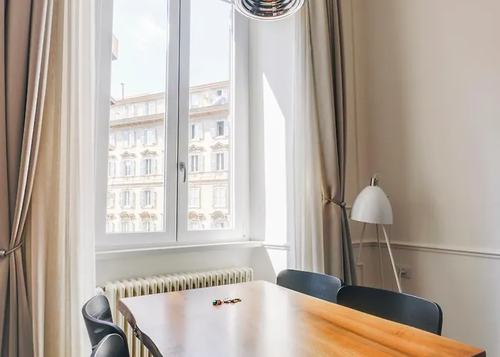 Stylish 1br, 2bath Castel Sant'angelo 6a Appartement
